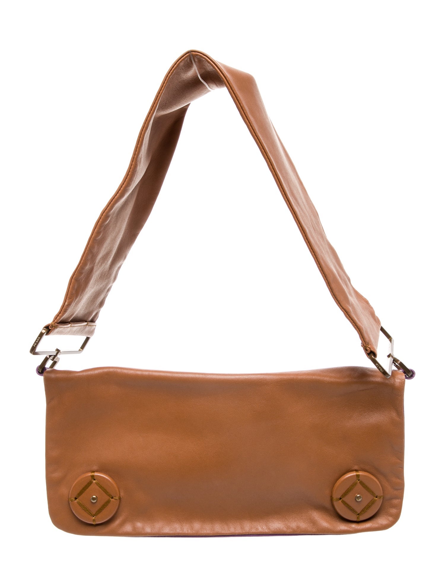 Prada Nappa Leather Shoulder Bag Vintage